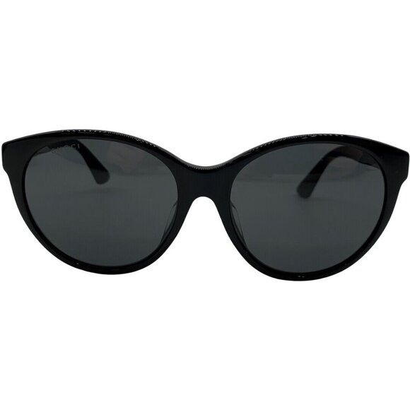 Authentic GUCCI Line Stone Sunglasses GG0419SA Black Resin #36634430 main image 11